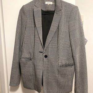 Calvin Klein houndstooth blazer